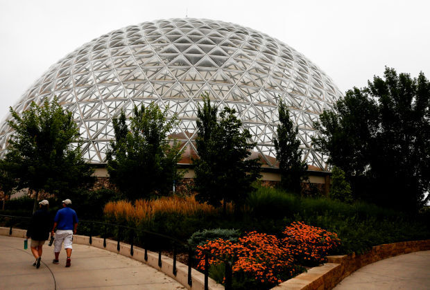 Largest glazed geodesic dome and indoor desert
